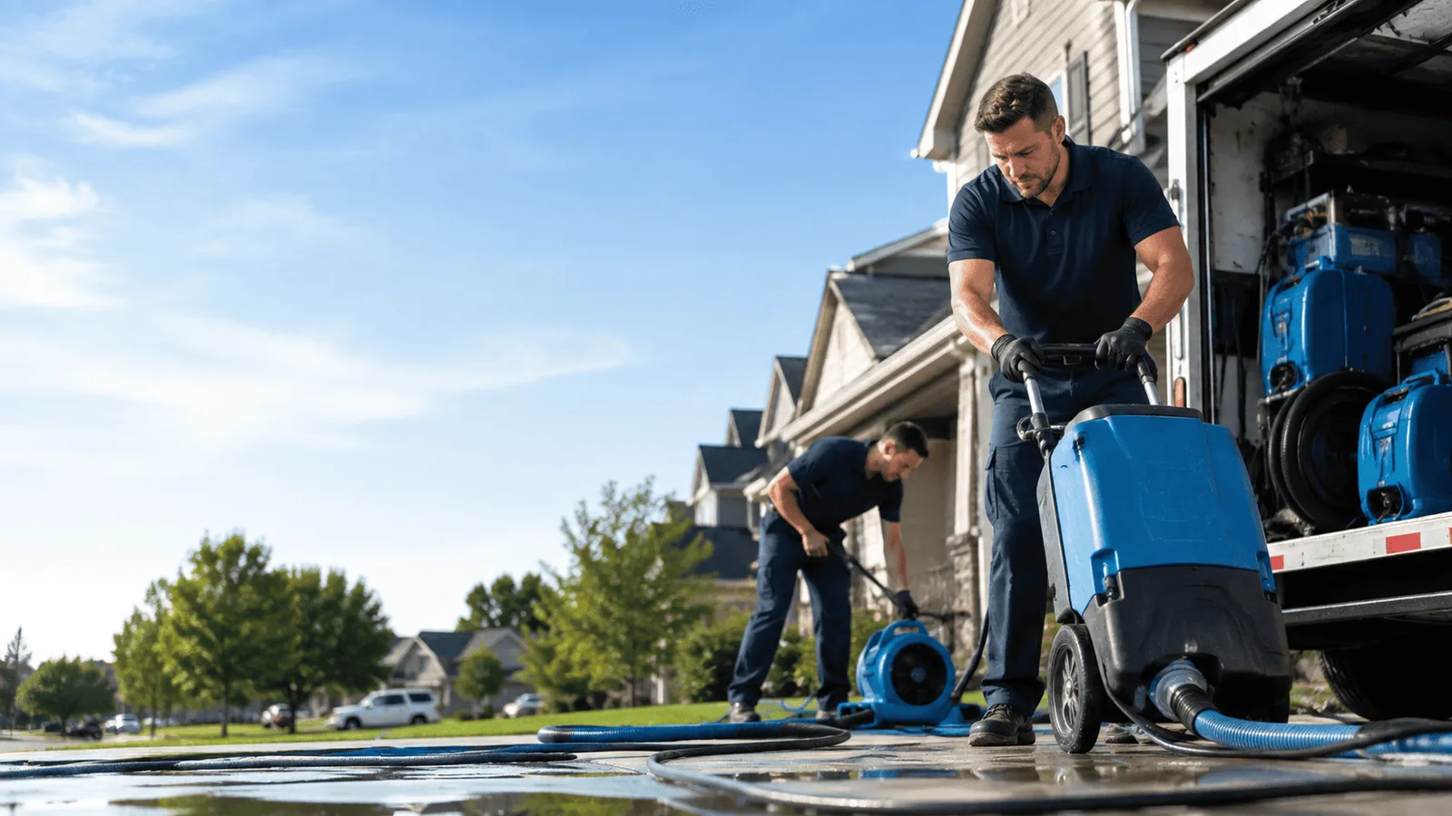 Odor Removal being performed in College Place, WA